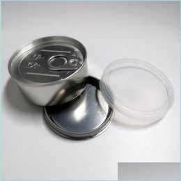 Packing Bags 66Mmx27Mm 60Ml Packing Bags Pressitin Cans 7Mx2M Cali Pressitins Tuna Tin Candry Herbtin Clear Peel Off Lid Black Er Sm Dhwkv