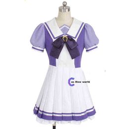 2021 New Party Halloween Anime Prettyderby Adult Girls Lolita Uniform Cosplay Costume Maid Dress For Women J220720