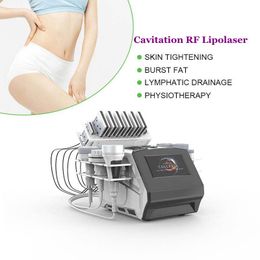 Slimming Machine 80K Cavitation Vacuum Lipolaser Multipolar RF Radio Frequency Skin Tighten Anti-wrinkle Reduce Cellulite Full Body Massager Machine