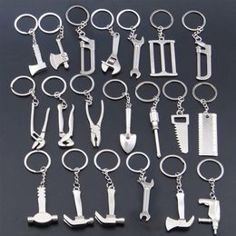 Key Rings Creative Tool Style Wrench Spanner Chain Car Keyring Metal Keychain Gift Drop Delivery Smtip