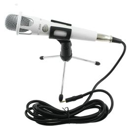 Neuer E300 -Kondensator -Handheld -Mikrofon XLR Professional Large Membran Mikrofon mit Stand für Computer Studio Vokalaufnahme Karaoke240Q