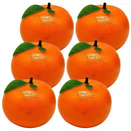 Party Decoration Fruit Fake Artificial Oranges Orange Realistic Tangerines Simulationfruits Pretend Propsmodel Po Pography Tangerine Faux