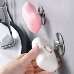 Soap Dishes Magnetic Holder Dish Container Dispenser Wall Mounted Storage Rack Bathroom Accessories Powerful