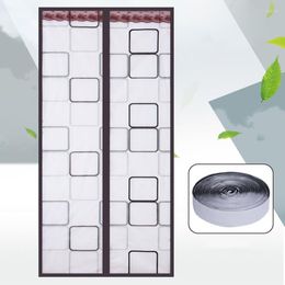 Curtain High Quality Summer Windproof For Air Conditional Anti Mosquito Insect Bug Automatic Door Screen Kitchen