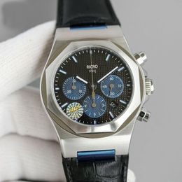 designer watches Men's Designer Mechanical Watch Laurel Series 42mm diameter sapphire glass 7750 chronograph features folding table buckle VRCY