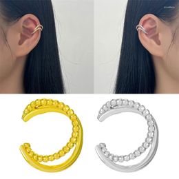 Backs Earrings Dainty Minimal Ear Cuff Non Pierced Clip On Small Hoop For Women Teen Girls Fashion Jewellery