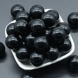 Natural 8/10/16/18/20mm Non-porous-ball No Holes Undrilled Chakra Gemstone Sphere Collection Healing Reiki Decor Obsidian Stone Balls Beads