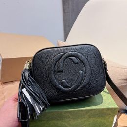 Soho Bag Disco Crossbody Frauen Umhängetaschen Luxusdesigner Handtasche Mode Fransen Brieftasche Geldbörse Messenger Taschen 22 cm