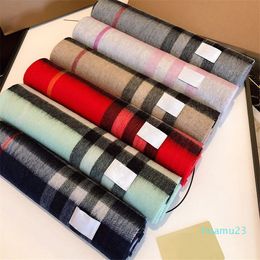 designer scarf for woman mens fashion brand cashmere scarfs 100% lambswool Winter Womens and mens Long Wraps Size 70x200cm lovers christmas gift 1