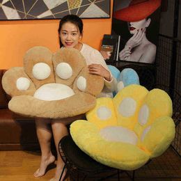 7080Cm Beautiful Teddy Bear Legs Plushie Pillow Filled Soft Pillow Sleeping Mat Floor Carpet Kawaii Home Decorative Gifts J220729