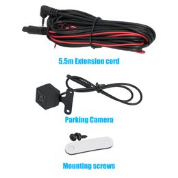 XINMY Auto 5 Pin HD Car Rear View Camera Reverse 4LED Night Vision Video Camera Wide Angle 170 Degree Parking Camera For Car Accessories