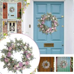 Decorative Flowers Wreath 24 Welcome Sign For Artificial Wreaths Christmas Small Indoor Decorations Heart Door Decor Valentines