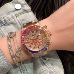 Relógios de luxo para homens datam de wristwatchesrol exi II Rainbow Ring Ring Mechanical Watch Watches