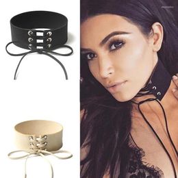 Choker Statement Velvet Necklace 90's Plain Ribbon Gothic Round Burlesque Rope Chain Chocker Retro Boho Jewellery For Women