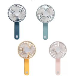2022 new fashion Favors Mini Handheld Fan USB Rechargeable Fans Portable Folding Table Fan Women Home Office Outdoor Low Noise Cooling Fan