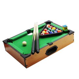 Billiard Tables Mini Tabletop Pool Table Desktop Billiards Sets Children's Play Sports Balls Sports Toys Xmas Gift Family Fun Entertainment 221107