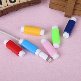 Wholesale Extended Mobile USB Data Cable Protective Cover Smart Phone Charging Line Protector Phone Accessories Creative Gifts