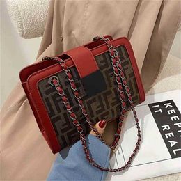 Bag female new fashion versatile atmosphere popular chain niche design sling single shoulder bag messenger Purse Black Friday