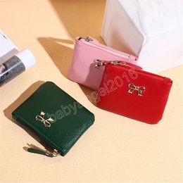 Fashion Pu Leather Coin Purse Women Mini Change Purse Kids Wallets Card Holder Zipper Pouch Wallet Money Bags