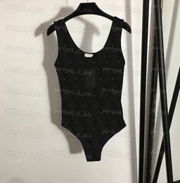 Rhinestone Women T Shirt Sexy See Through Mesh Playsuit Sleeveless Black Bodysuit