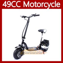 HOT 49/50cc Adult Mini Motorcycle Small Buggy 4-Stroke Mountain Gasoline Scooter ATV off-road Superbike Moto Bikes Racing Motorbikes 4 Stroke Motorcycles Free ship