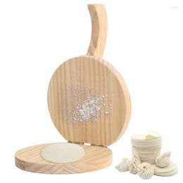 Baking Tools Wooden Tortilla Press Pizza Dough Maker Machine Dumpling Wrapper Wood For Homemade Tortillas