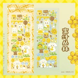 Gift Wrap Korean Ins Honey Goo Card Sticker DIY Scrapbook Mobile Phone Shell Diary Star Chasing Decoration