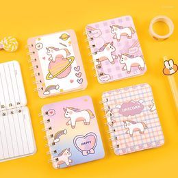 Multi Style Notebook A7 Diary Student Planner Agenda Coil Notepad Book School Writing Office Supplies Stationery Random 1 Pcs