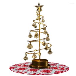 Christmas Decorations Small Table Tree Artificial Mini With Lights LED Tabletop Light Night Lamp For Holiday Party Home Decor