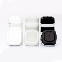 3g 5g 7g 9g Square Concentrate Glass Jars OEM Customise Clear Black White Glass Live Resin Sugar Wax Dabs Concentration