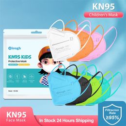 KN95 certified mask butterfly five layer disposable child protective mask folding dustproof