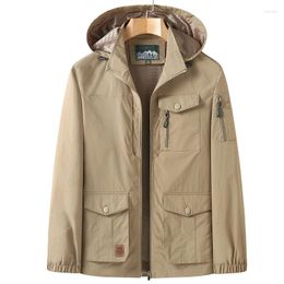 Men's Jackets 7XL Oversize 6XL 8XL Men Waterproof Hooded Outwears Male Outdoor Windbreaker Windproof 2023 Spring Autumn Clothing