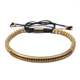 Strand Fashion Adjustable Copper Mens Bracelet Royal Men Bracelets Jewellery For Pulsera Hombre Armband Accessories