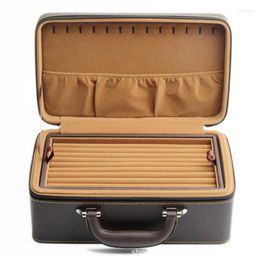 Jewelry Pouches Arrival Portable Suitcase Convenient For Travel Exhibition Box Large-capacity Multi-layer RingStorage