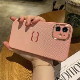 New Frosted Designer Phone Cases For Iphone 14 Pro Max 13 Mini 12 11 Set Max Plus XS XR PU i simple Style C 22110801CZ