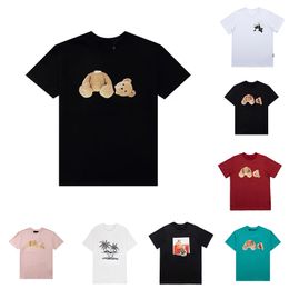 Women's T-Shirts Bear Pattern T-shirt short sleeve tee girl Top Female Women Tshirt Hip Hop Unisex Shirts