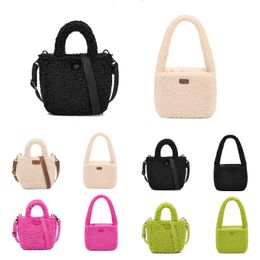 Mini Womens Teddy Clutch Tote Bag 22 New Products Fleece Adeline Sherpa Fashion Handbag Mens Designer Malibel Shoulder Strap Crossbody Lambswool Bags 88 s