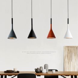 Pendant Lamps Nordic Led Lights Restaurant Bar Bedside Bedroom Simple For Living Room Dining Industrial Lustre Lighting