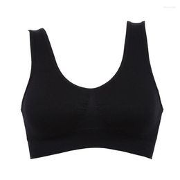 Yoga Outfit 2022 Women Sports Underwear Bras Outdoor Lovely Young Seamless Solid Bra Breathable Fitness Tops Size S-3XL