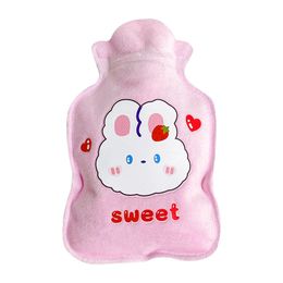 1Pc Lovely Cartoon Hand Dryers Po Warm Water Bottle Mini Hot Water Bottles Portable Hands Warmer Girls Pocket Feet Bags