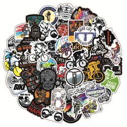 50 outdoor mountain dirt bike graffiti stickers suitcase motorcycle rod case ledger Waterproof diy stickers