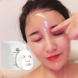 Collagen Protein Essence Facial Skin Care Face Masks Hydrating Moisturising Transparent Jelly Mask 7pcs/box