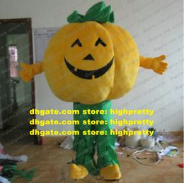 Halloween Pumpkin Mascot Costume Adult Cartoon Character Outfit Suit Welcoming Banque Inauguration Anniversaries zz7700