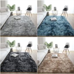 Fluffy Pure Carpets For Living Room Large Soft Rugs Anti Skid Shaggy Area Rug Dining Room Home Floor Mat 80x120cm