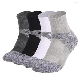 Sports Socks Men 3 Pairs Athletic Cotton Outdoor Casual Crew For Hiking Trekking Walking Climbing Running