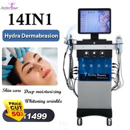 11 IN 1 hydra facial microdermabrasion skin devices Diamond skin cleaning oxygen jet peel Beauty Equipment