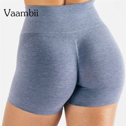 Yoga Outfits Women High Waist Sport Shorts Seamless Workout Scrunch Butt Fitness Womens Sports Short Pants Gym Clothing 221108