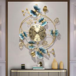 Wall Clocks Luxury Watches Modern Design Large 3D Home Living Room Decoration Metal Silent Reloj De Pared