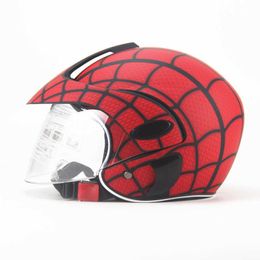 Cycling Helmets Children's Motorcycle Helmet Motos Protective Carton Safety Helmets For Kids 3 9 Years Old Child Motocross Scooter Sports Helmet T221116