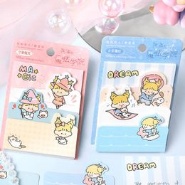Sheets Kawaii Cute Collage Notes Stationery Junk Journal Mobile Scrapbooking Memo Pad Notepad Cartoon